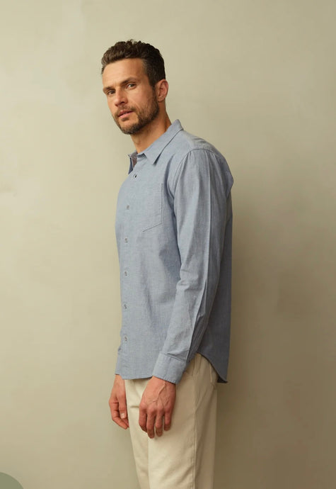 Road to Nowhere Accord Organic Chambray Shirt
