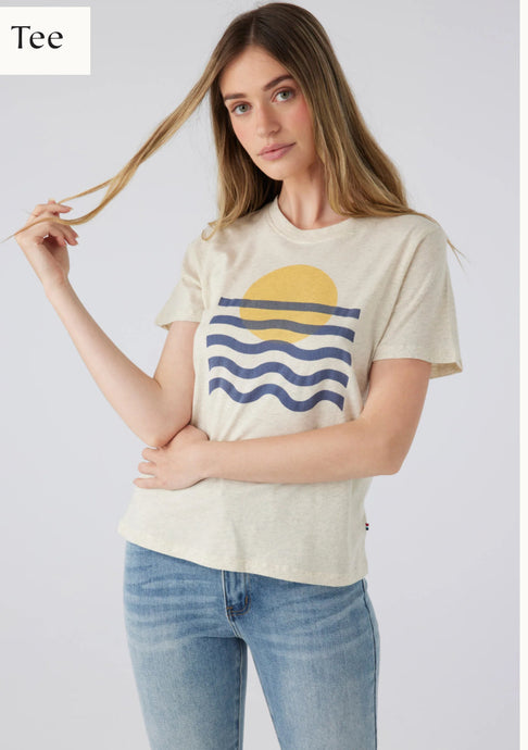 Sol Angeles Geo Waves Hermosa Tee