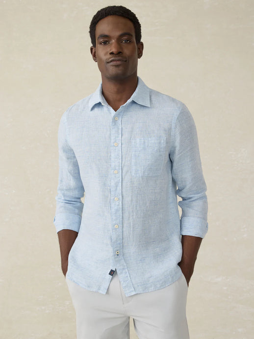 Faherty Men’s Laguna Linen Shirt