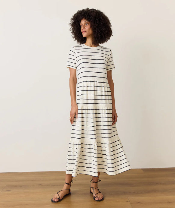 Marine Layer Vintage Slub Midi Dress