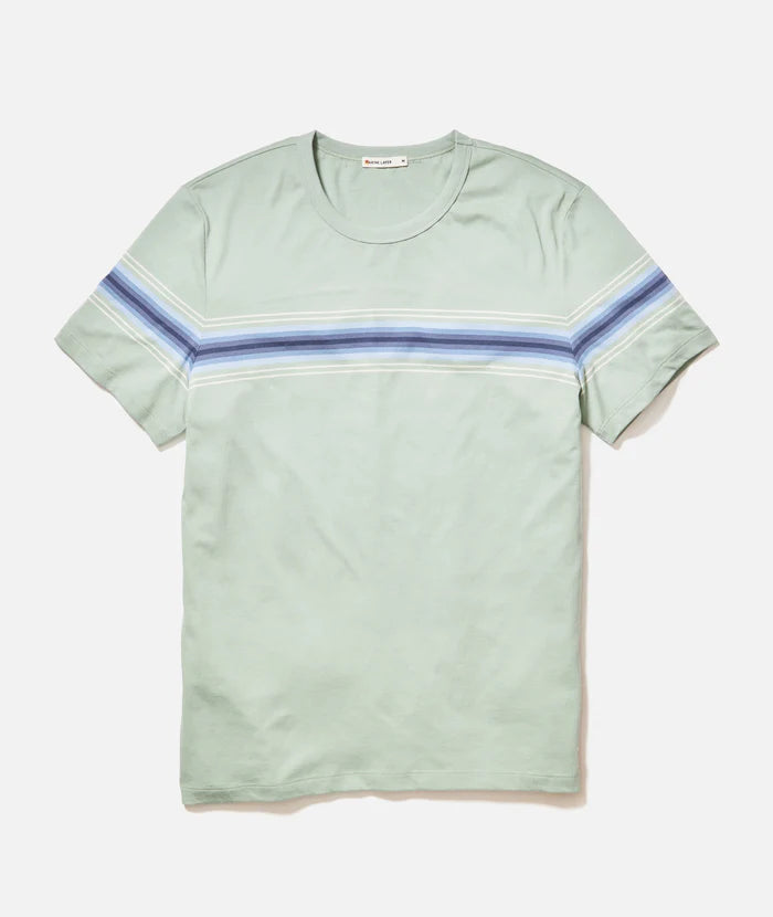 Marine Layer Men’s Signature Crew Stripe Tee