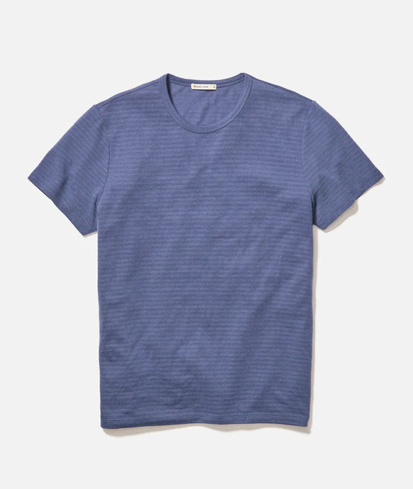 Marine Layer Men’s Signature Jacquard Crew Tee