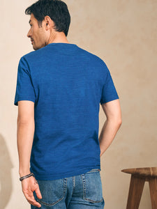 Faherty SS Indigo Pocket Tee