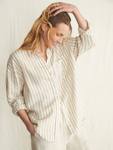 Faherty Laguna Linen Relaxed Shirt