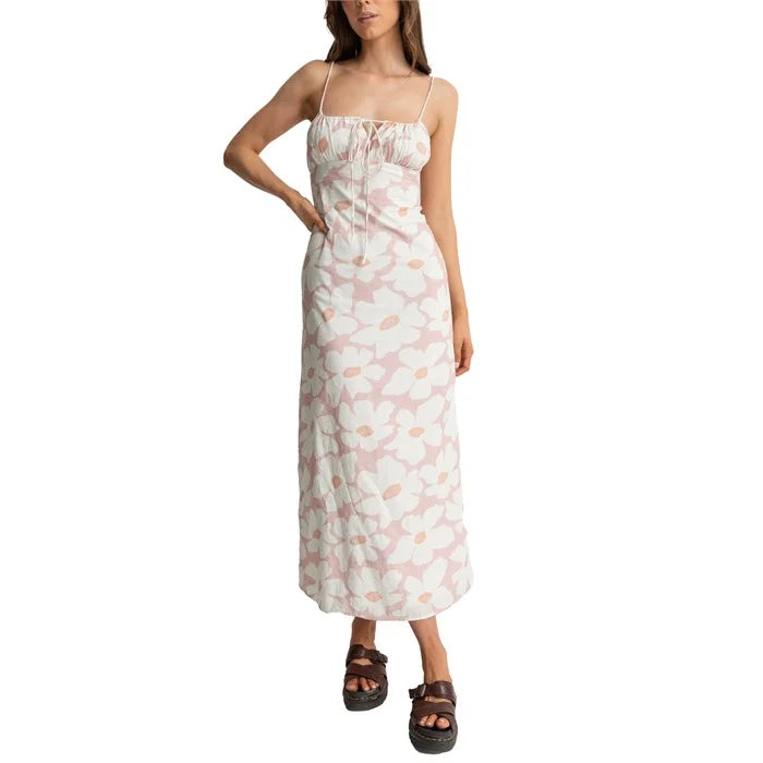 Rhythm Mimi Floral Gathered Maxi Dress