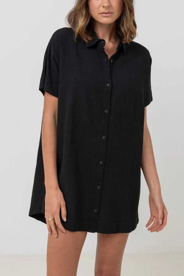 Rhythm- classic shirt dress