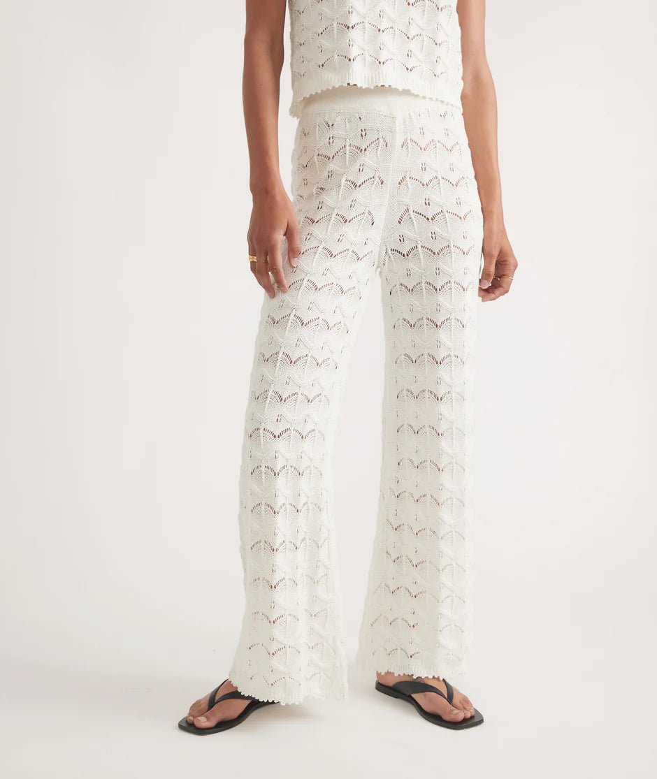 Marine Layer Archive Hazel Crochet Pant