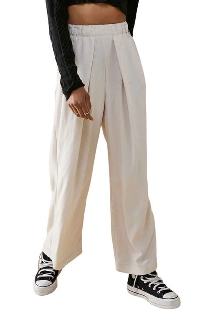 Free People Nothin To Say Pleat Trousers