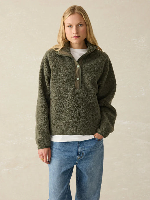 Faherty Woman’s Fireside Fleece Popover