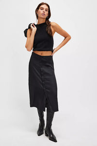 Free People Annalise Midi Skirt