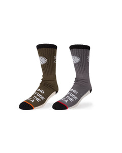 Salty Crew Pinnacle Socks 2 Pack