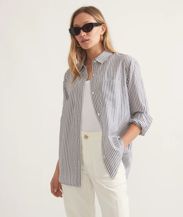 Marine Layer Women's Abbey Relaxed Button Down