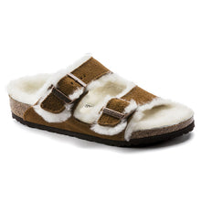 Load image into Gallery viewer, Birkenstock Arizona Kids Taupe &amp; Shearling