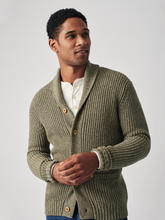 Load image into Gallery viewer, Faherty Men&#39;s Marled Cardigan