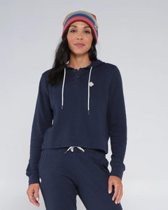 Salty Crew Women's Tippet Henley Hoodie/Pant