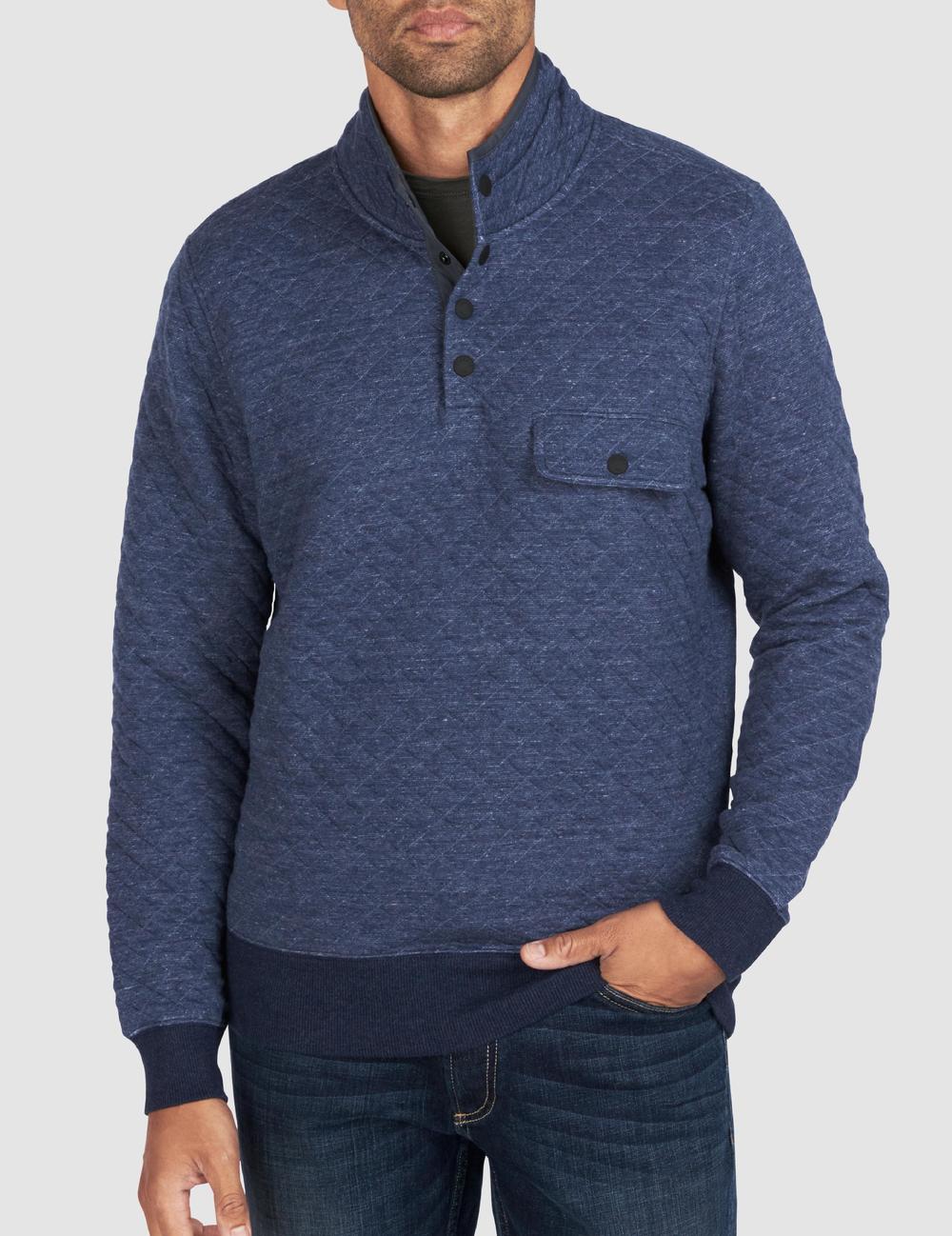 FAHERTY MENS EPIC QUILTED FLEECE