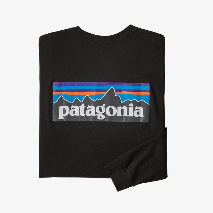 Patagonia Men's  LS P-6 logo Responsibili-Tee