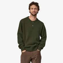 Load image into Gallery viewer, Patagonia Men&#39;s Recycled Wool Sweater/Button Sweater