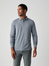 Load image into Gallery viewer, Faherty Movement Long Sleeve Polo