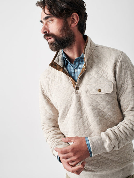 FAHERTY MENS EPIC QUILTED FLEECE