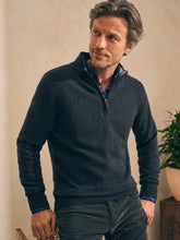 Load image into Gallery viewer, Faherty Men&#39;s Jackson 1/4 Zip Sweater