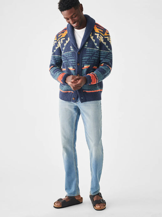 Faherty Men's ThunderVoice Eagle Cardigan