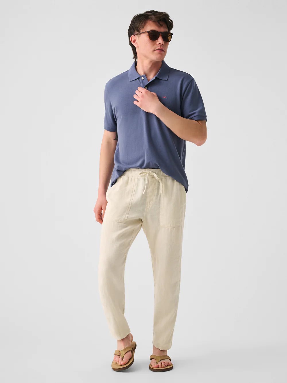 Faherty Men's Linen Drawstring Pant – The Spot Boutique