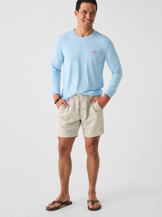 Faherty Men's All Day Performance UPF Crew