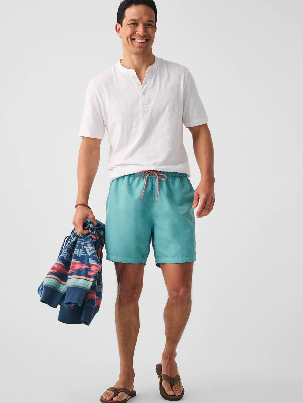 Faherty Men's Sunwashed Swim Trunk – The Spot Boutique