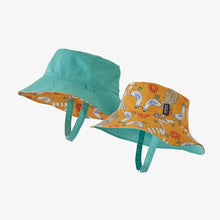 Load image into Gallery viewer, Baby sun bucket hat Patagonia