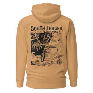 The Spot Surf Map Hoody