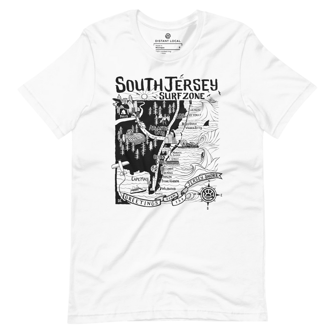The Spot Surf Map S/S Tee